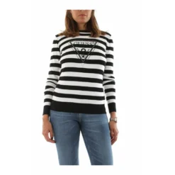 Guess MAGLIE W2YR29 Z2NQ0-S052 Hvit Strikkejakke for Damer -Dame-strikkegensere Salg unnamed file 5089