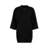 MM6 Maison Margiela Knitwear Black - Elegant Dame Overdeler i Strikk