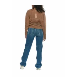 Forte Forte Brun Rundhalset Genser - Elegant Strikkejakke for Damer