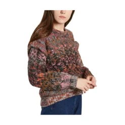 IRO Hyko Sweater Brown - Elegant strikkejakke for kvinner -Dame-strikkegensere Salg unnamed file 513