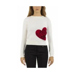 Love Moschino Hvit Skjorte - Elegant Dameoverdel