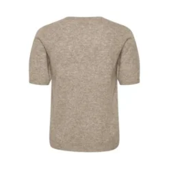 Part Two Genser Beige - Elegant strikkejakke for damer