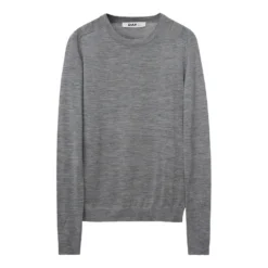 DAY Birger et Mikkelsen Grå Strikkejakke - Elegant og Komfortabel Overdel for Damer