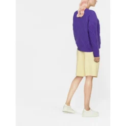 Valentino Lilla Strikkegenser - Elegant Dameoverdel