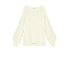 MALIPARMI Sweater Beige - Elegant strikkejakke for damer
