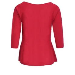 Liviana Conti Genser Rød - Elegant strikket genser for damer