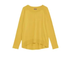 MALIPARMI Trui Knitwear Gul - Elegant strikkejakke for damer