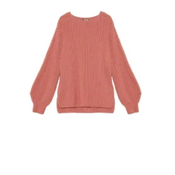 MALIPARMI Genser Pink - Elegant strikket genser for damer