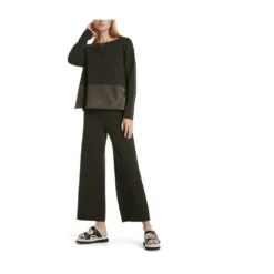 Marc Cain Trui Knitted Black - Elegant strikket genser for kvinner -Dame-strikkegensere Salg unnamed file 5342