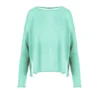 MALIPARMI Jersey Green - Elegant Dameoverdel i Myk Strikk