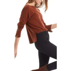 Marc Cain Jersey Brown - Elegant strikkejakke for damer