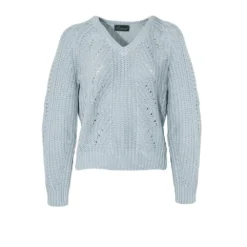 Princess Goes Hollywood Jersey Blue - Elegant Dame Overdel / Strikkejakke