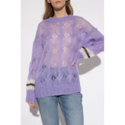 Palm Angels SSWEATER Purple - Dame/Overdeler/Strikkejakker & -gensere -Dame-strikkegensere Salg unnamed file 5419