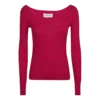 P.A.R.O.S.H. Sweater Pink - Elegant strikkejakke for damer