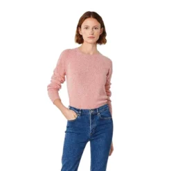 A.P.C. Rosa Strikkegenser - Elegant og Tidløs Dameoverdel -Dame-strikkegensere Salg unnamed file 548