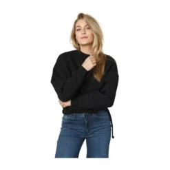 Closed Sweater Black - Elegant Strikkejakke for Damer