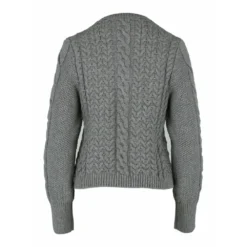 Stella McCartney Grå Strikkegenser - Bærekraftig Luksus Dameoverdel