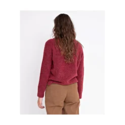 Johnny Love Alicia Mohair Sweater - Rød Strikkegenser for Damer -Dame-strikkegensere Salg unnamed file 5581