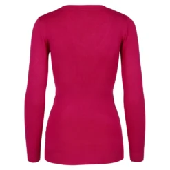 SII Genser Purple - Elegant strikket genser for damer