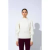 Maud Emily Knit - Off White White | Elegant Strikkejakke for Damer