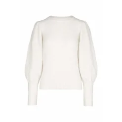 Maud Emily Knit - Off White White | Elegant Strikkejakke for Damer -Dame-strikkegensere Salg unnamed file 632