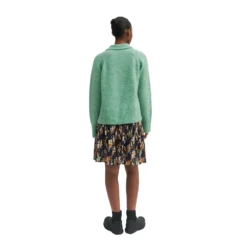 Second Female Knit Collar Sweater Green - Elegant Dame Overdeler -Dame-strikkegensere Salg unnamed file 637