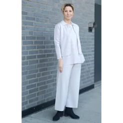 Close To My Heart Bonnie Sweater Gray - Elegant Strikkejakke for Damer -Dame-strikkegensere Salg unnamed file 645