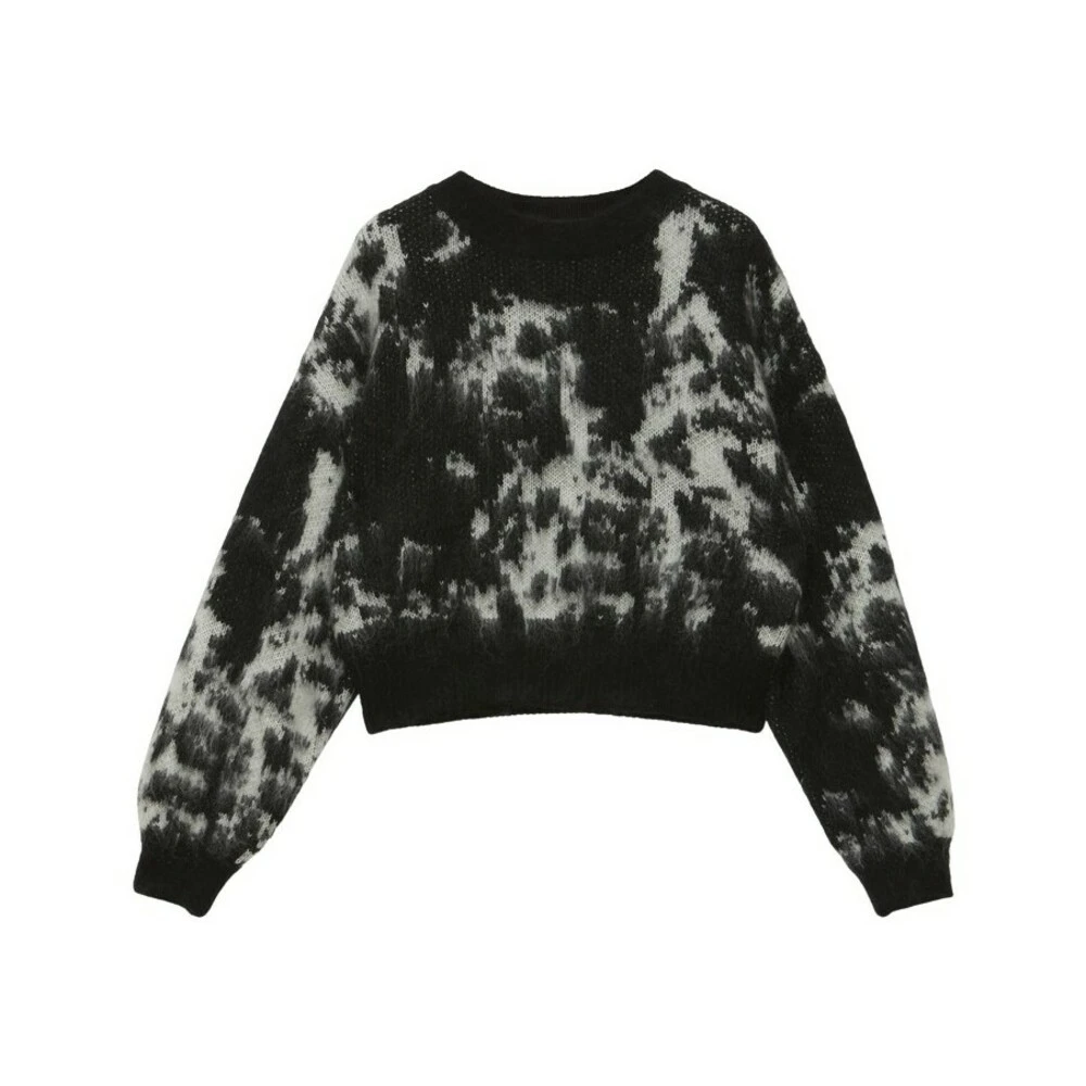 Rodebjer Ray Strikket Genser i Svart - Elegant og Tidløs Dameoverdel 4 Rodebjer Ray Strikket Genser i Svart - Elegant og Tidløs Dameoverdel - Bilde 4