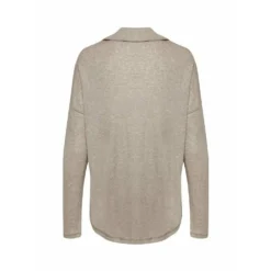 InWear Diddeiw Polo Blouse Dame Beige - Elegant strikkejakke for kvinner -Dame-strikkegensere Salg unnamed file 668