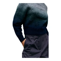 Cathrine Hammel Sweater Blue - Elegant Strikkejakke for Damer