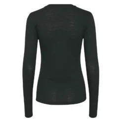 Gestuz Sort Sividagz Ull Tee Topp i Svart - Elegant og Komfortabel