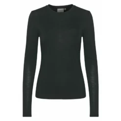 Gestuz Sort Sividagz Ull Tee Topp i Svart - Elegant og Komfortabel -Dame-strikkegensere Salg unnamed file 740