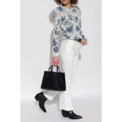 Etro Sweater med Paisley Mønster Beige - Elegant Strikkegenser for Damer -Dame-strikkegensere Salg unnamed file 758