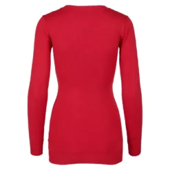 SII Genser Red - Elegant strikket genser for damer