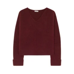 American Vintage East Genser Brun - Strikkejakke for Dame