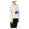 Off White Knitwear OWHE086F22KNI001 Beige - Dame/Overdeler/Strikkejakker & Gensere