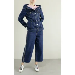 Alexander McQueen Rund hals Cashmere Genser i Rosa | Premium kvalitet -Dame-strikkegensere Salg unnamed file 802