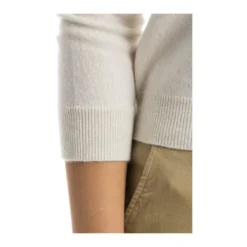 Aspesi Hvit Strikkegenser - Elegant og Tidløs Dameoverdel -Dame-strikkegensere Salg unnamed file 827