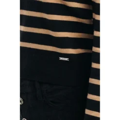 Liu Jo Rundhalset Strikkegenser i Svart - Elegant og Komfortabel -Dame-strikkegensere Salg unnamed file 832