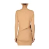 Stella McCartney Choker Sweater Beige - Elegant Dame Overdeler i Strikk