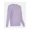 Moss Copenhagen Pullover Purple - Strikkejakke for Dame