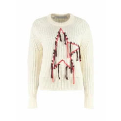 Golden Goose Knitwear Beige - Dame Overdeler Strikkejakker & Gensere