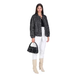 IRO SWEATER Black - Elegant strikkejakke for kvinner