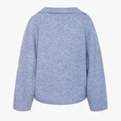 Arnie Says Brie Sweater Blue - Elegant Dameoverdel i Blått