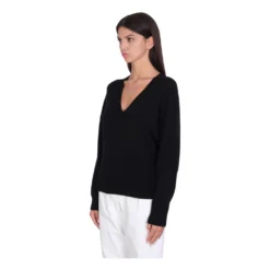 IRO SWEATER Black - Elegant strikkejakke for kvinner -Dame-strikkegensere Salg unnamed file 880