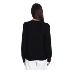IRO SWEATER Black - Elegant strikkejakke for kvinner -Dame-strikkegensere Salg unnamed file 881