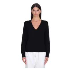 IRO SWEATER Black - Elegant strikkejakke for kvinner -Dame-strikkegensere Salg unnamed file 882