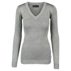 GrÄ SII Genser Gray - Elegant strikkejakke for damer