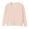 American Vintage Sweater Pink - Dame Overdeler Strikkejakker & Gensere