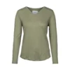 Ella&il Berit Longsleeve Green - Elegant strikkejakke for damer